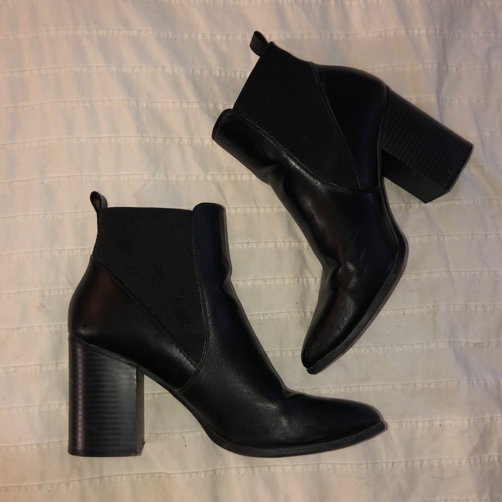 Black Heel Boots